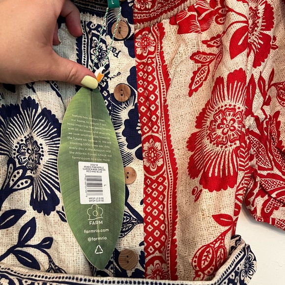 FARM RIO off the shoulder dress! - Picture 3 of 3